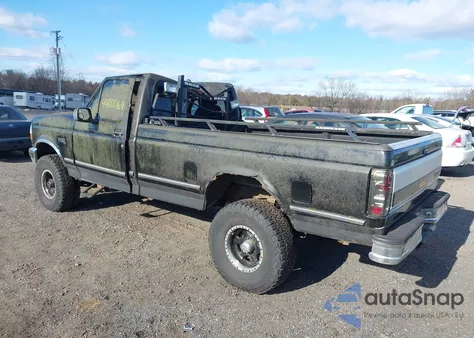 1995 Ford F150 из США, поврежденный, VIN 1FTEF14H4SNB33683